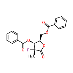 (2R)-2-脫氧-2-氟-2-甲基-D-赤式戊糖酸 gamma-內酯 3,5-二苯甲酸酯