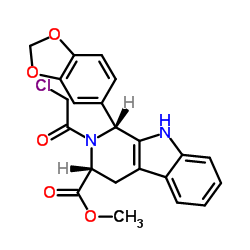 (1R,3R)-1-(1,3-苯并二氧戊環(huán)-5-基)-2-(氯乙?；?-2,3,4,9-四氫-1H-吡啶并[3,4-b]吲哚-3-羧酸甲酯