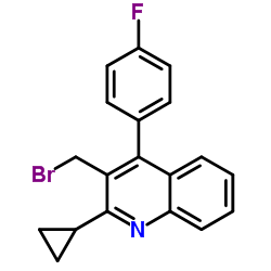 3-溴甲基-2-環(huán)丙基-4-(4'-氟苯基)喹啉