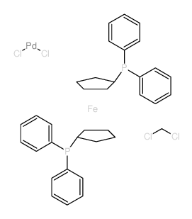 1,1'-雙(二苯膦基)二茂鐵二氯化鈀(II)二氯甲烷復合物