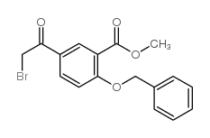 5-(2-溴乙?；?-2-芐氧基苯甲酸甲酯	